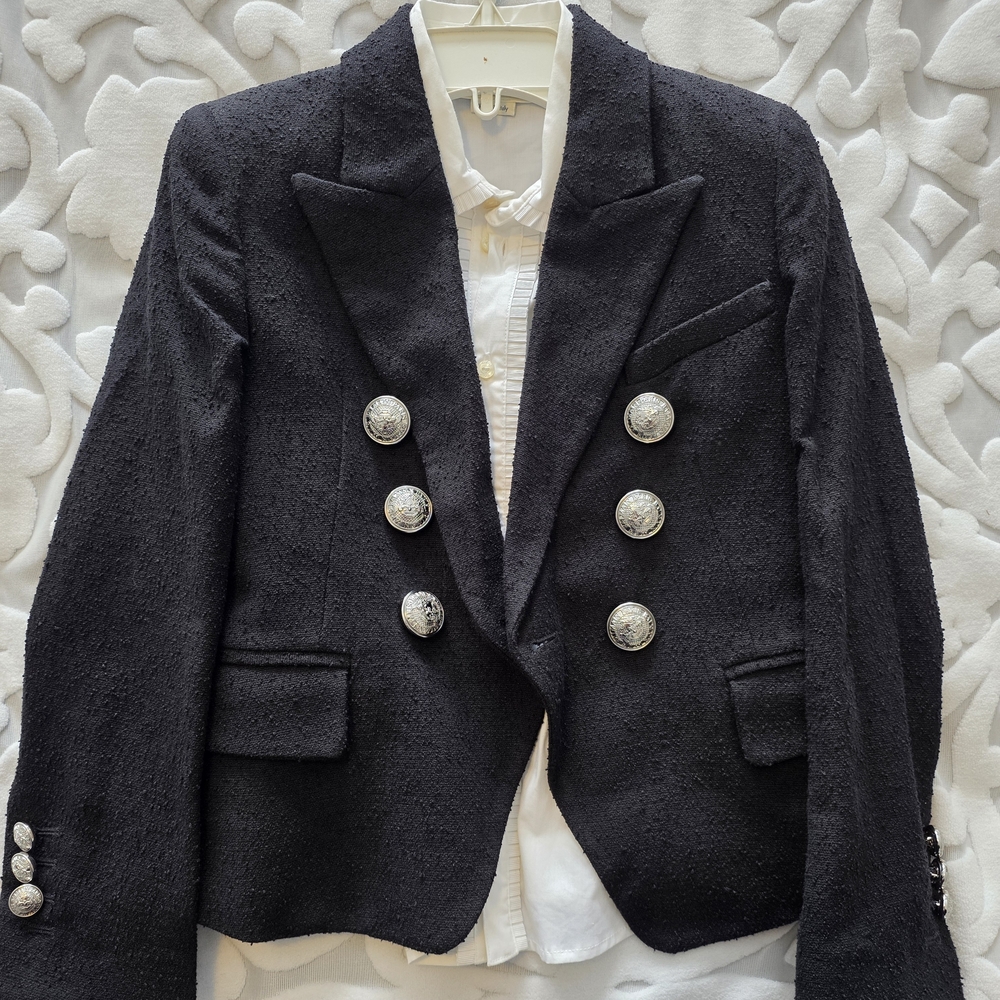 Balmain Charcoal Jacket